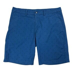 Lululemon The Works Mens 40 Shorts Organic Cotton Blend Geometric AOP 10" Inseam